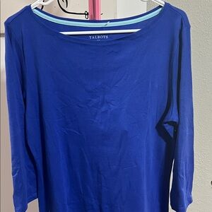 Talbots Royal Blue Women's Blouse